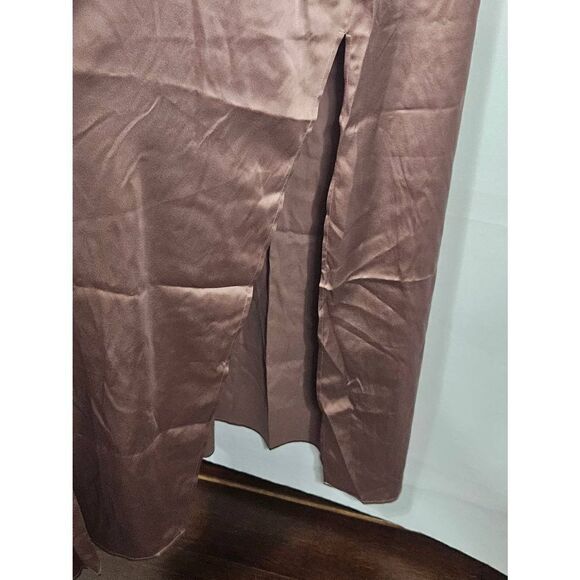 Skims Silk maxi dress Nwt - Picture 9 of 11